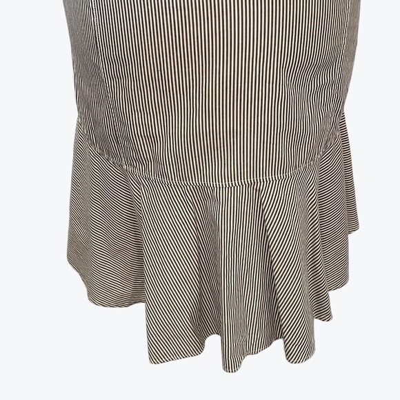 Jenni Kane Striped Mini Dress, Medium - Picture 9 of 12